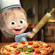 Masha et Michka: La Pizzeria !