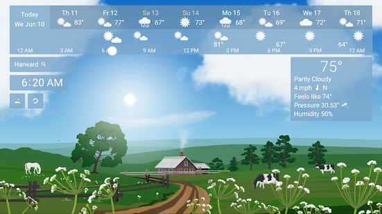 YoWindow Weather and wallpaper Screenshot