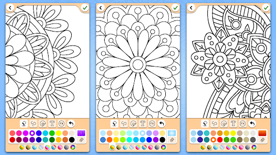 Mandala Coloring Pages Screenshot