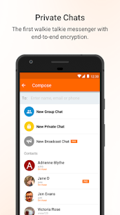 Voxer Walkie Talkie Messenger Screenshot