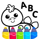 ダウンロード ABC DRAW 🎨 Kids Drawing! Alphabet Games  をインストールする 最新 APK ダウンローダ