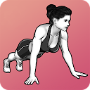 ダウンロード Female Fitness - Women Workout - Abs Exer をインストールする 最新 APK ダウンローダ