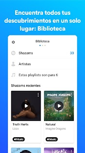Shazam: música y conciertos Screenshot