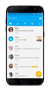 GO SMS Pro - Temalar, Emojiler Screenshot
