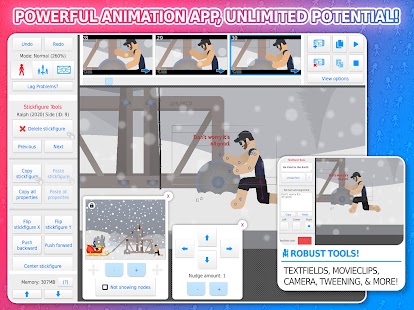 Stick Nodes: Stickman Animator Screenshot