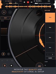 Mixfader dj - digital vinyl Screenshot