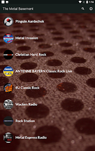 The Metal Basement - Radios Screenshot