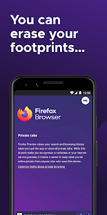 Firefox Beta for Testers Screenshot
