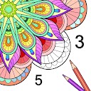 Mandala Color by Number Book 0 APK Herunterladen