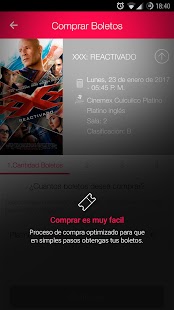 Cinemex Screenshot