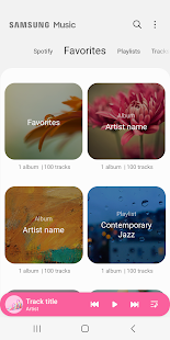 Samsung Music Screenshot