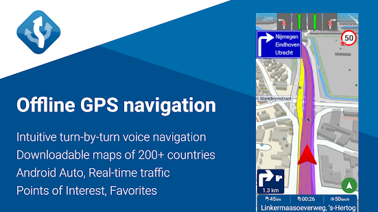 MapFactor Navigator Screenshot