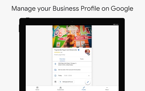 Google My Business Screenshot