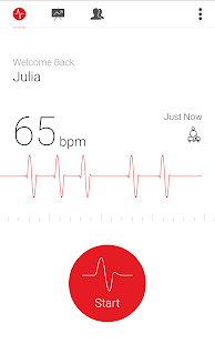 Cardiograph - Heart Rate Meter Screenshot