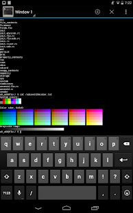 Terminal Emulator for Android Screenshot