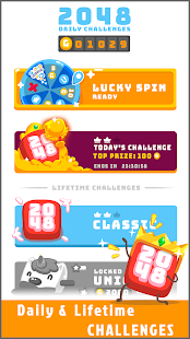 2048 Daily Challenges Screenshot