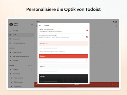 Todoist: To-do Liste & Planer Screenshot