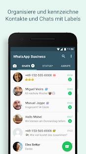WhatsApp Business Screenshot
