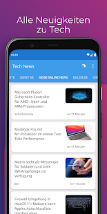 Tech News Screenshot