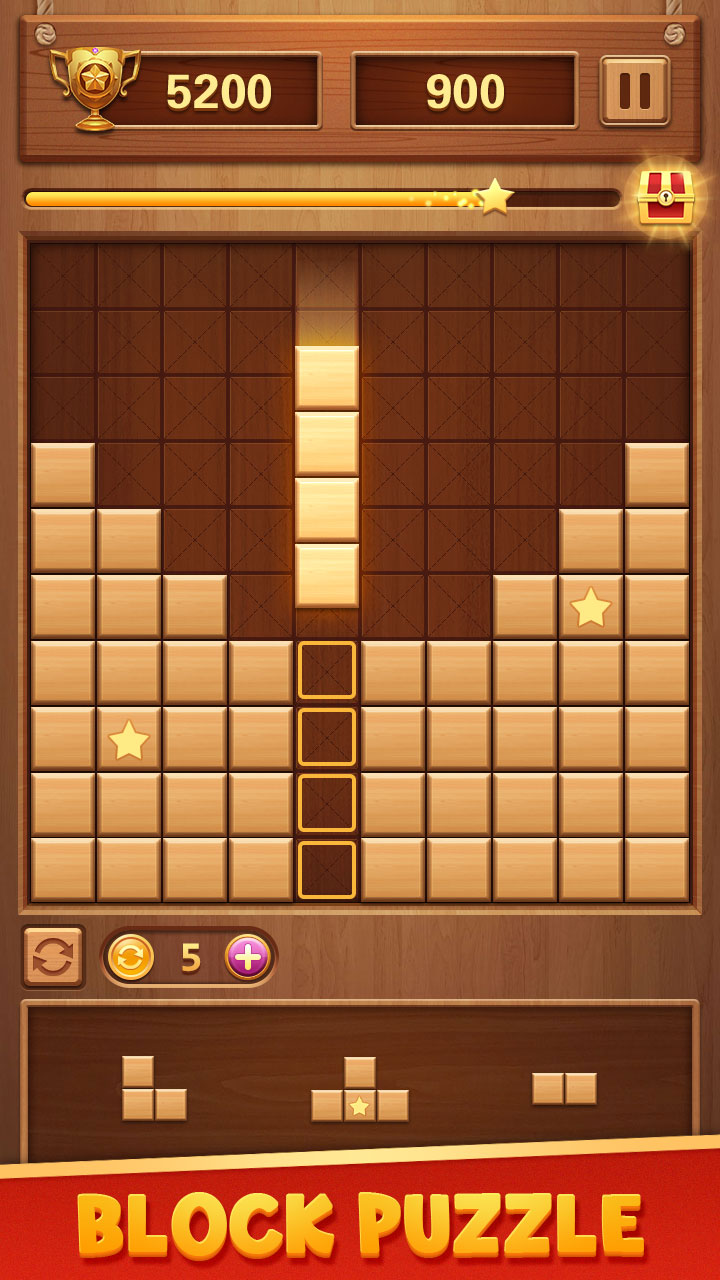 Wood Block Puzzle Free Classic Brain Puzzle Game Online Pc Windows Mac Pc Grim