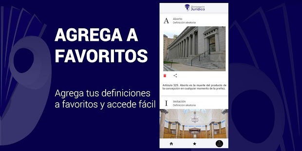 Diccionario Jurídico Screenshot