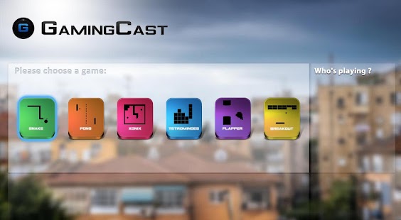 GamingCast (for Chromecast) Screenshot