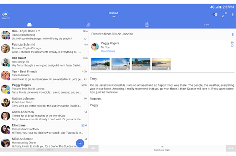 TypeApp mail - email app Screenshot