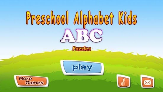 Alphabet jigsaw puzzle game Screenshot