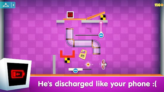 Heart Box: physics puzzle game Screenshot
