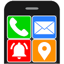 Download Senior Safety Phone - Big Icon Install Latest APK downloader