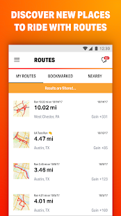 MapMyRide: велоезда с GPS Screenshot