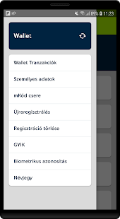 Yettel Wallet Screenshot