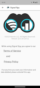 Signal Spy - Signal Strengths! Screenshot