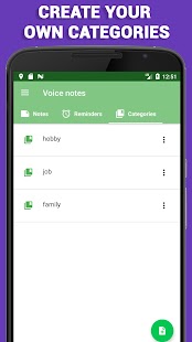 Voice notes Screenshot