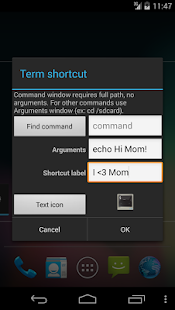 Terminal Emulator for Android Screenshot