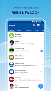 JioChat Messenger & Video Call Screenshot