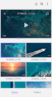 Samsung Video Library Screenshot