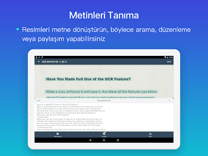 CamScanner - pdf için tarayıcı Screenshot