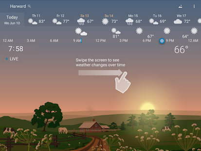 Awesome weather YoWindow + live weather wallpaper Screenshot
