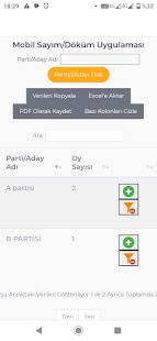 Mobil Sandık Takip & Oy Sayımı Screenshot