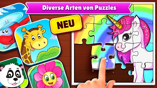 Puzzle spiele kinder alter 2-7 Screenshot