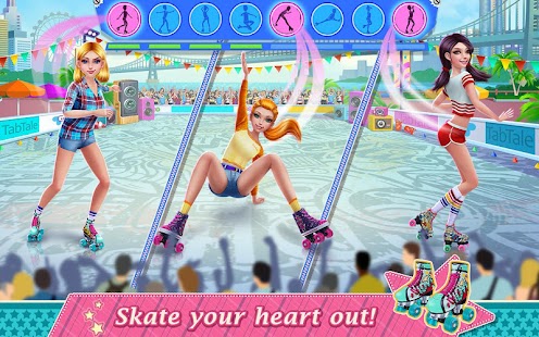 Roller Skating Girls Screenshot