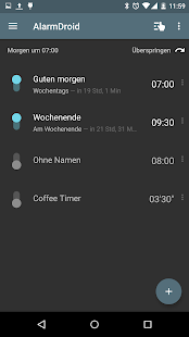 AlarmDroid (Wecker) Screenshot