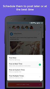 Crowdfire: Manage Social Media Screenshot