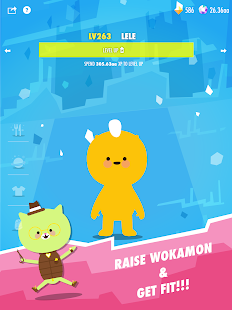 Wokamon: Walking games Screenshot