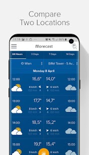 Weather Forecast, Radar & Widget - Morecast Screenshot