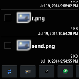 File Manager for Android Wear Screenshot