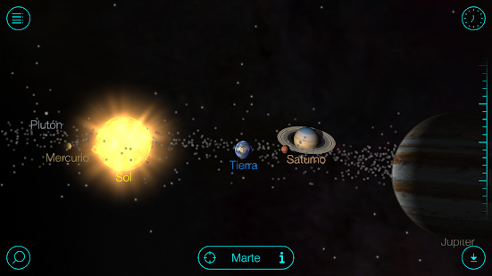 Solar Walk Free：Planetario 3D：Planetas & Estrellas Screenshot