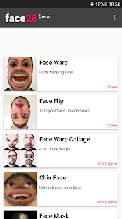 Funny Face Changer Warp Camera Screenshot