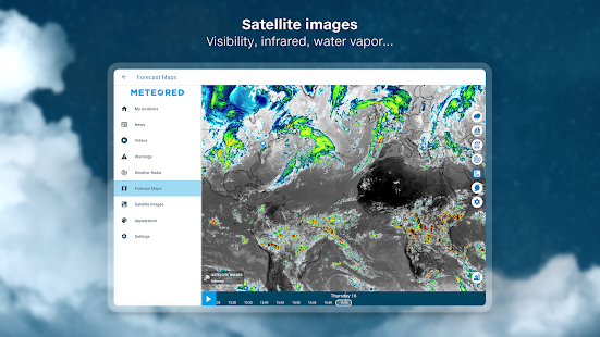 Weather Radar - Meteored News Screenshot